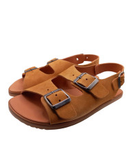 Sandálias barefoot Vivant Semilla Camurça Whisky