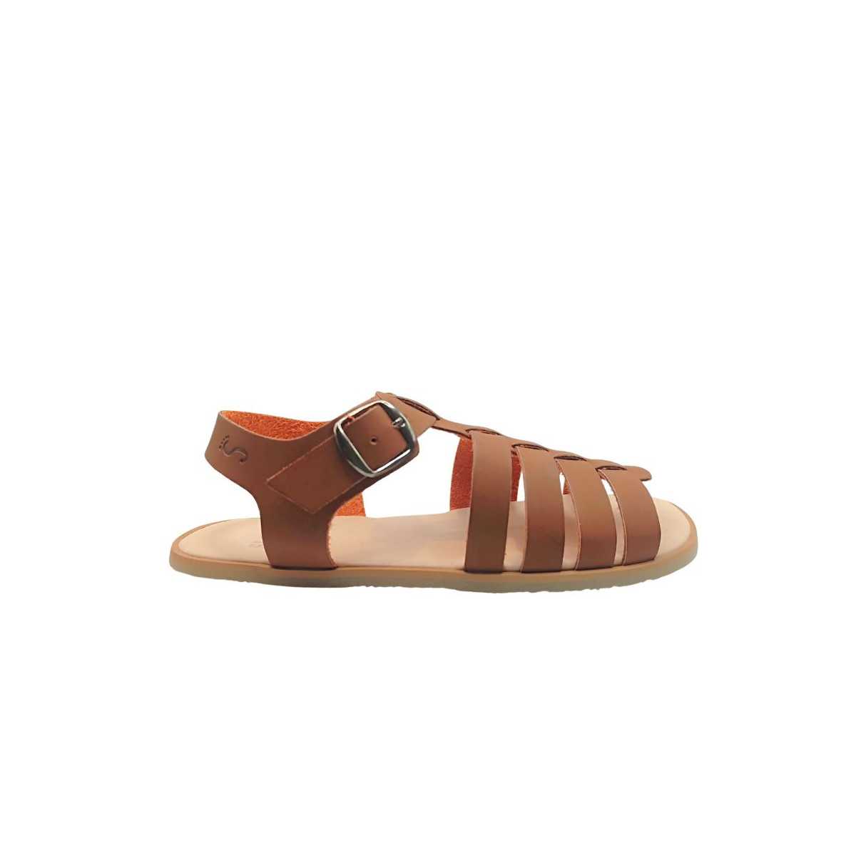 Sandalias Barefoot Mujer Flexinens Vacheta Roble