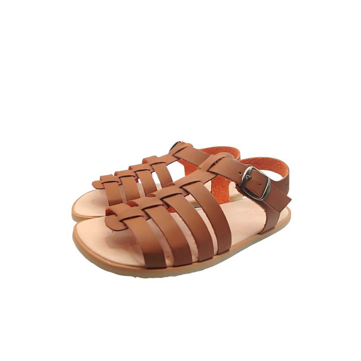 Sandalias Barefoot Mujer Flexinens Vacheta Roble