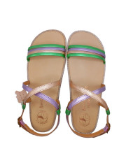 Sandalias Mujer Chetto tiras multicolor