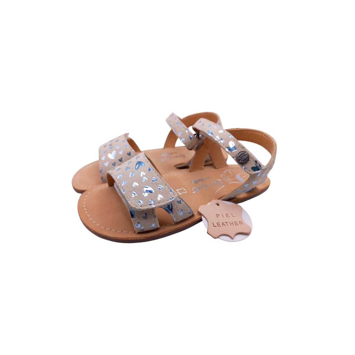 Sandalias Chetto Corazones Arena