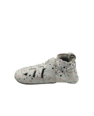 Sandalia Robeez Sandiz Blanco flores