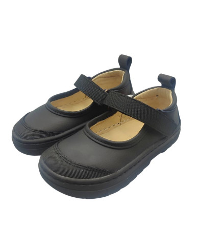 Mary Janes escolares barefoot Blanditos Hadas Preto