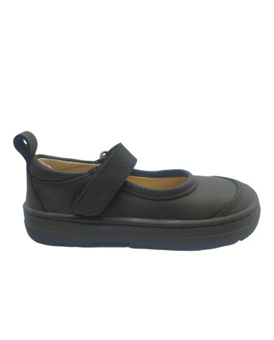 Mary Janes escolares barefoot Blanditos Hadas Preto
