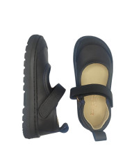 Merceditas colegiales barefoot Blanditos Hadas Negro