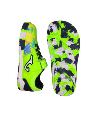 Sapatilhas Futsal Barefoot Joma Top Flex Verde Fluorescente
