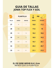 Zapatillas Fútbol Sala Barefoot Joma Top Flex Verde Flúor