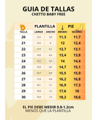 Lonas barefoot Baby Free Chetto Rosa
