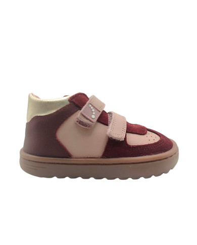 Botines barefoot Blanditos Kyoto Burdeos