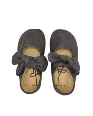 Sapatos Barefoot Batilas Laço Cinzento