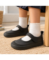 Merceditas colegiales barefoot Blanditos Hadas Negro