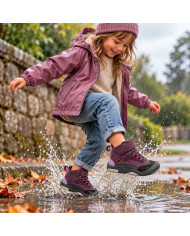Botas Barefoot Waterproof Blanditos Hera Berenjena
