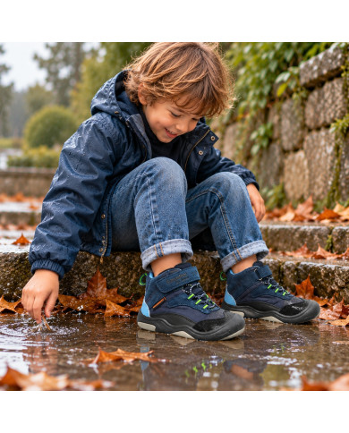 Botas Barefoot Waterproof Blanditos Hera Azul