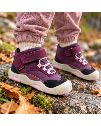 Botas Barefoot Waterproof Blanditos Hera Berenjena