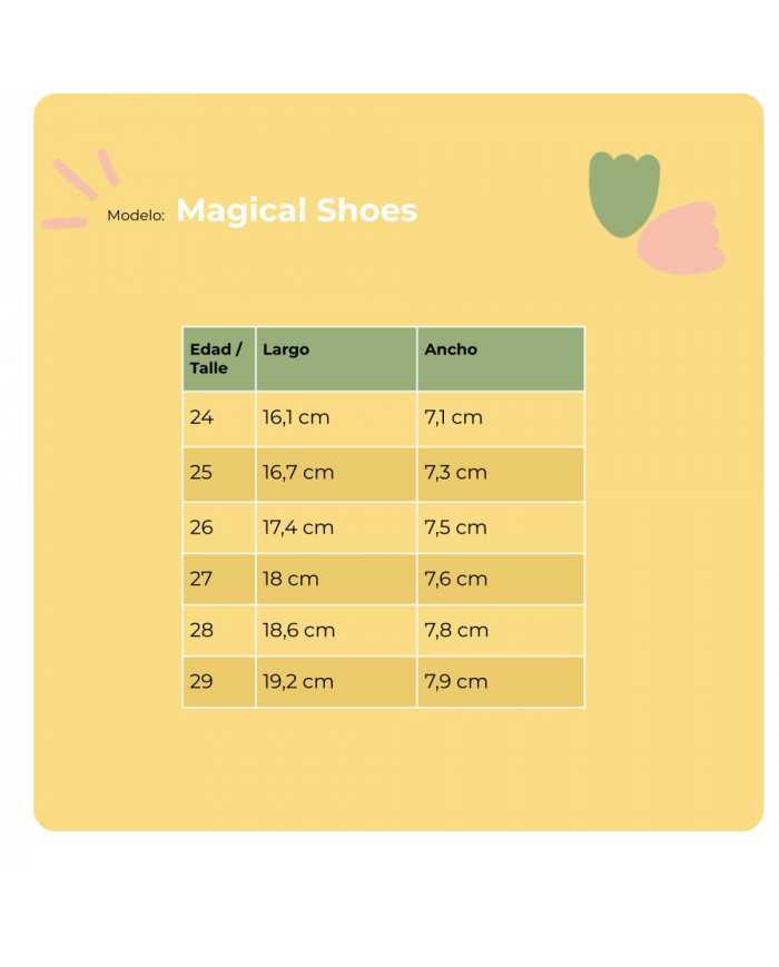 Zapato Magical Shoes Baloo Mint
