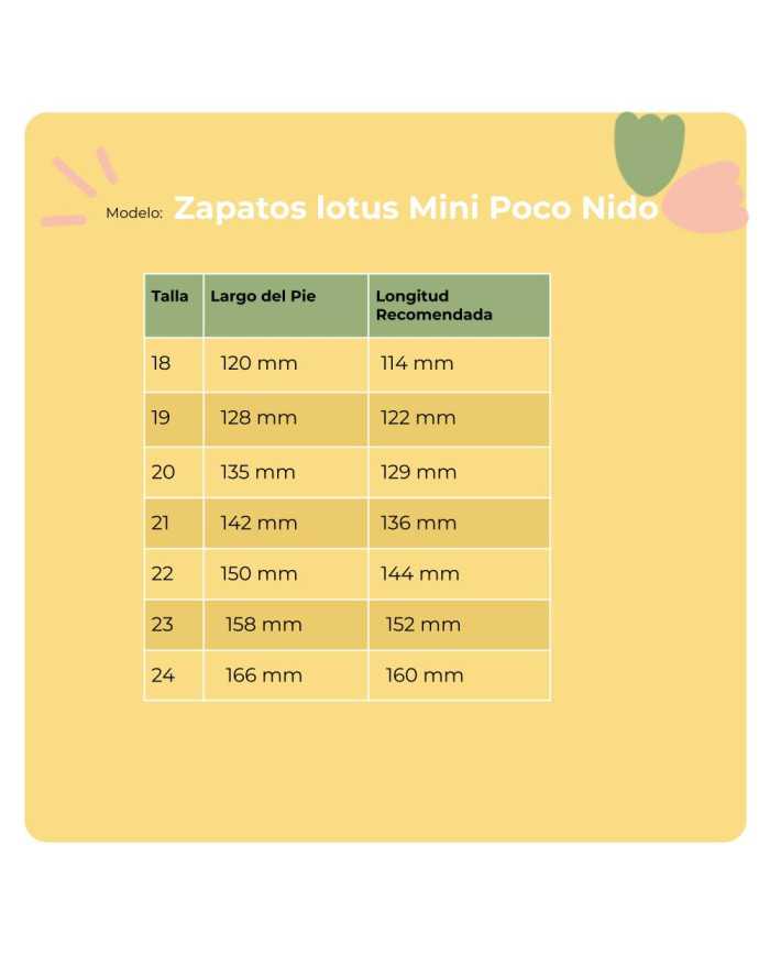 Zapatos Lotus Mini Naranja Poco Nido