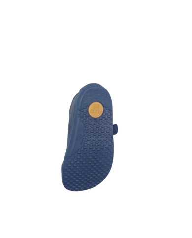 Deportivas Flexinens de piel Marino