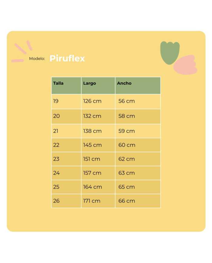 Deportiva Piruflex Vegana