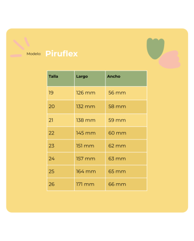Deportiva lavable microperforada Piruflex blanca