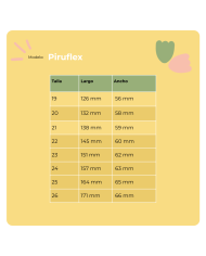 Deportiva Lavável microperforada Piruflex