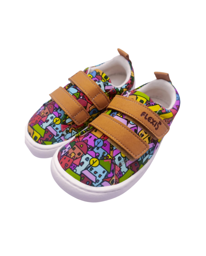 Tênis de Lona Flexinens Casinhas