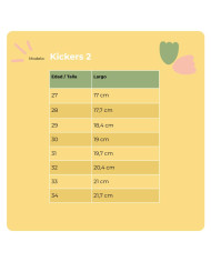 Sandália respeitadora Kickers Navy