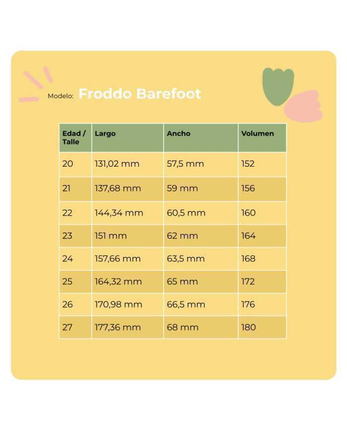 Deportiva Froddo Barefoot Base blanca