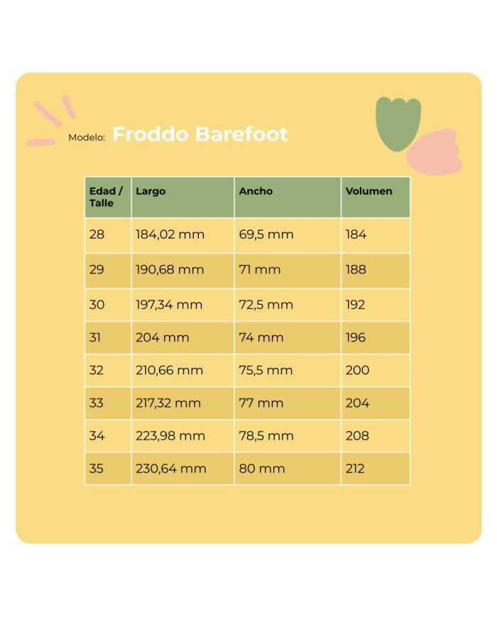 Deportiva Froddo Barefoot Base blanca