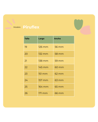 Sandalia lavable microperforada Piruflex Rosa