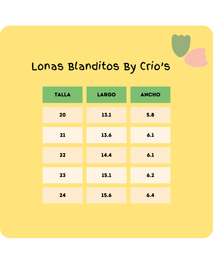 Sandalias de lona Blanditos Limón Ocre