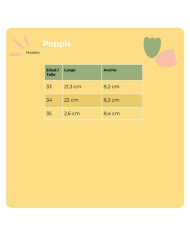Sandalia Poppis Somer Amarelo canario