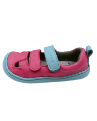 Sandalia Poppis Somer Magenta y verde