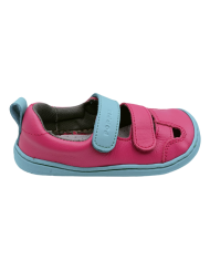Sandalia Poppis Somer Magenta y verde