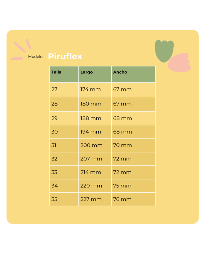 Sandalia piel Piruflex Rosa