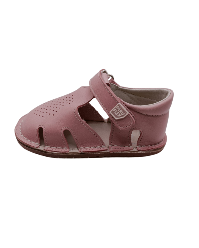 Sandalia piel Piruflex Rosa