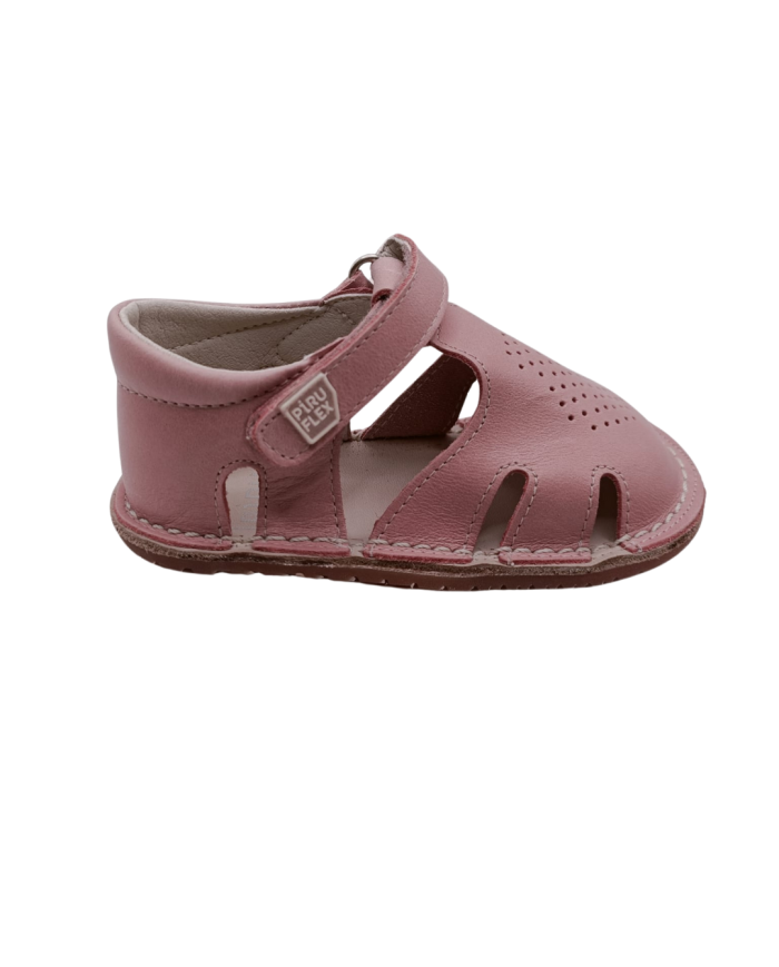 Sandalia piel Piruflex Rosa