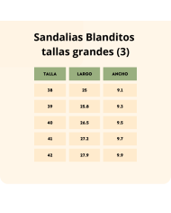 Sandálias Blanditos Creta Champagne