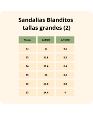 Sandalias Blanditos Creta Champán