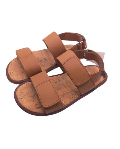 Sandalias Blanditos Coral Cuero