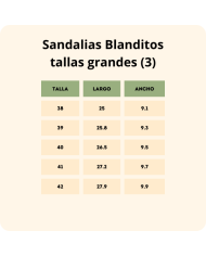 Sandalias Blanditos Coral Crisol