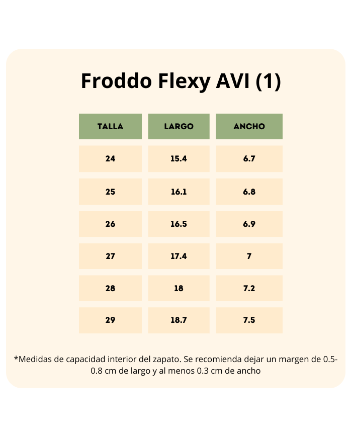 Sandalia Froddo Flexy Avi Amarilla