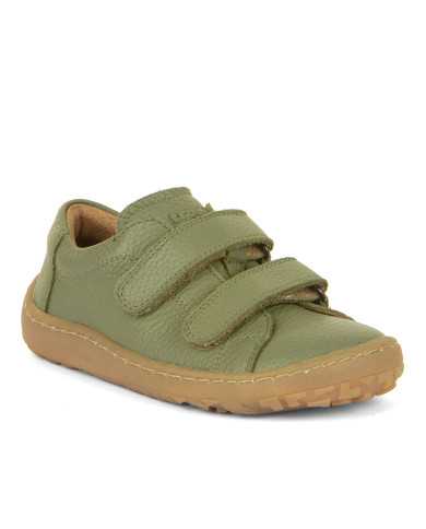 Sapato respeitoso Froddo velcro duplo oliva