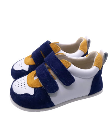 Deportiva Pepa Ribera combinada navy y mostaza