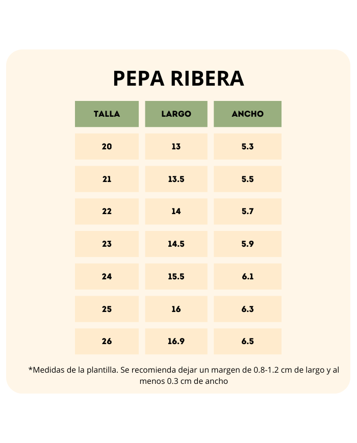 Zapato respetuoso Pepa Ribera cuero