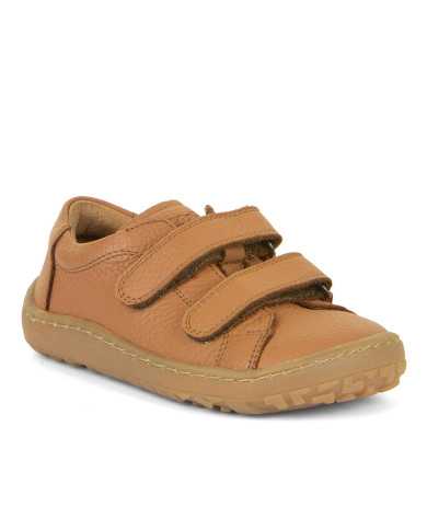 Sapato respeitoso Froddo velcro duplo cognac