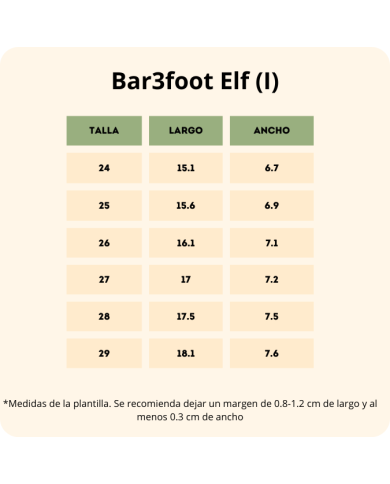 Sapato escolar Bar3foot Elf Walker Preto