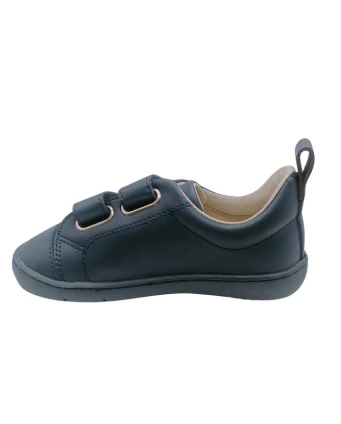 Colegiales doble velcro Marino Coqueflex
