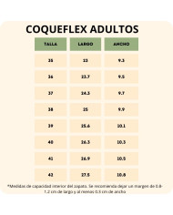 Bota barefoot adulto Coqueflex negra