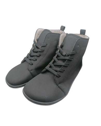 Bota barefoot adulto Coqueflex preto