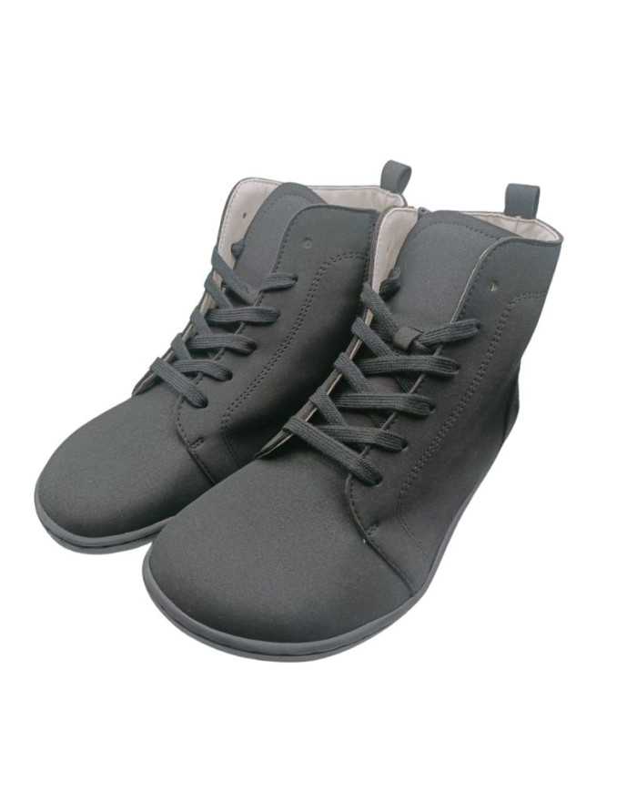 Bota barefoot adulto Coqueflex negra